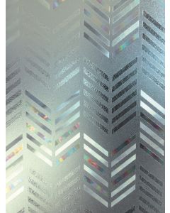 Glc-1116 Statische raamfolie Grosse Rolle Transparent 46cmx20mtr