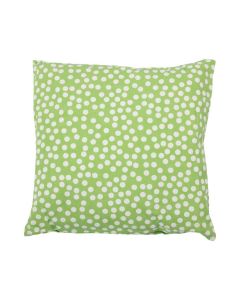 Allover Dots green cushion 45x45 cm 