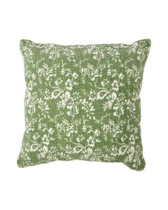 Flower garden peppermint green cushion 45x45 cm