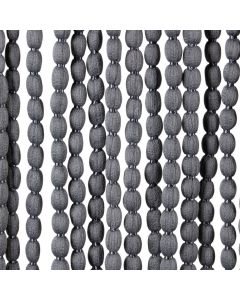 Beads Rideau anti-mouches gris 90x200cm 