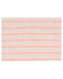 New Linen Stripe Tischset coral haze 35x50cm