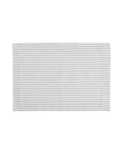 Medium Fine Stripe Placemat licht grey 35x50cm (set of 4) 