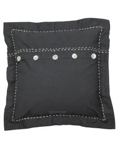 Mabel coussin gris foncé 47x47cm 