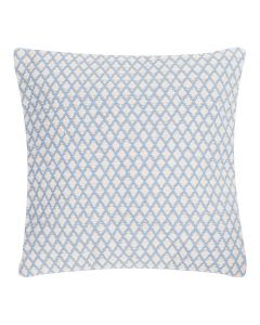 Diamond Weave Cushion blue 45x45cm