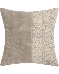 Half Half kussen taupe 45x45cm