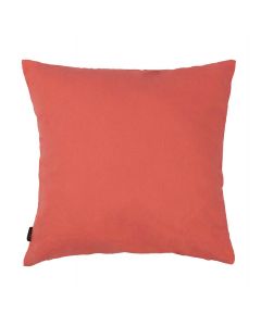 Flannel coral red Cushion 45 cm x 45 cm