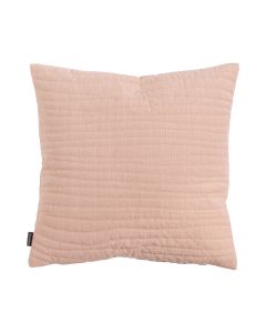 Uneven Stitching Kissen rosa 45x45cm 
