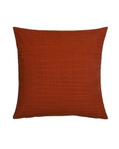 Uneven Stitching coussin orange 47x47cm