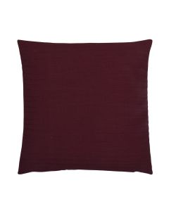 Uneven Stitching Kissen Bordeaux 50x50cm