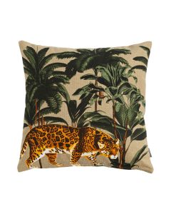 Tropical Tiger Kissen rot 45x45cm
