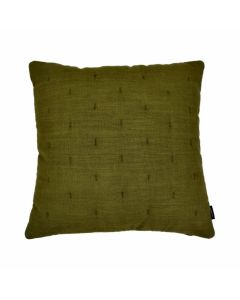 Kantha Slub Kissen Grün 45x45cm