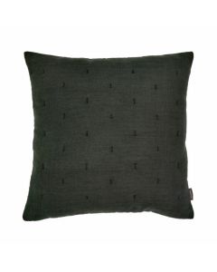 Kantha Slub Cushion green 45x45cm 