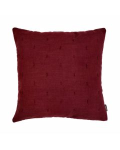 Kantha Slub Cushion bordeaux 45x45cm 