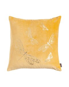 Butterfly Kissen Gelb 45x45cm