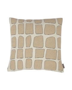 Doby Chenille Kissen creme  45x45cm 
