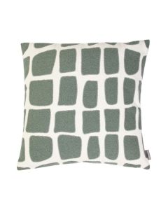 Doby Chenille Kissen thym Grun  45x45cm 