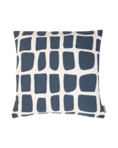 Doby Chenille Kissen Eisblau  45x45cm 
