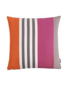 Stripes Print Cushion multicolor 45x45cm