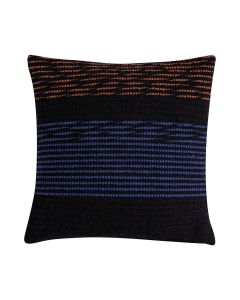 New Woven Stripes Kissen schwarz multi 45x45cm