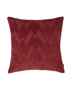Twisted Brooklyn Kissen Bordeaux 45x45cm 