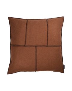Timber kussen bruin 45x45cm 
