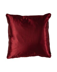 Siana Satin Cushion red 45x45cm
