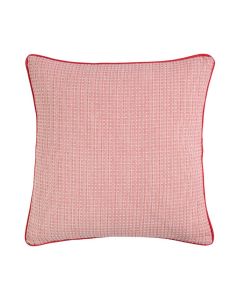 Hyacinth Kissen waffle rot 45x45cm
