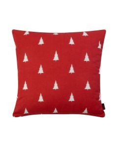Teresa Cushion tree white red 45x45cm