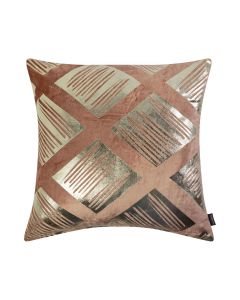 Kira Coussin rose pêche 45x45cm