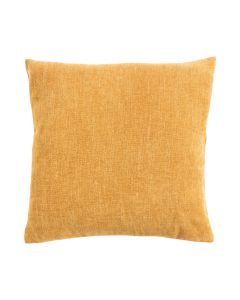 Cushion Queen chenille ochre 45x45cm