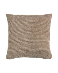 Kissen Duchess rib taupe 45x45cm
