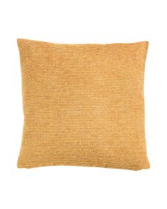 Cushion Duchess rib ochre 45x45cm