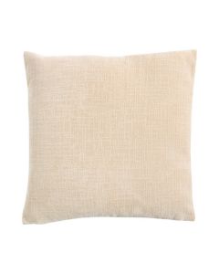 Cushion Empress velvet slub beige 45x45cm