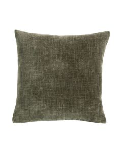 Kussen Empress velvet slub groen 45x45cm