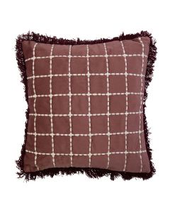 Kussen Sulawesi roze 45x45cm