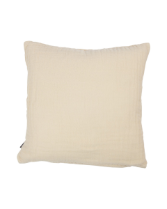 Nova Kussen Mousseline crème 45x45cm