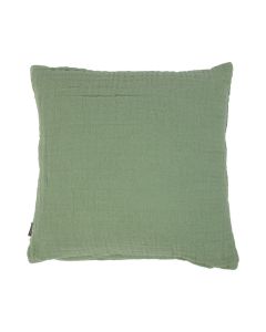 Nova Kussen Mousseline olive 45x45cm