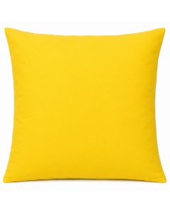Outdoor-Kissen einfarbig Gelb 45x45cm 