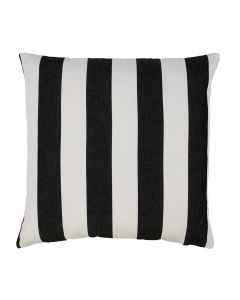 Lef grote streep outdoor donker grijs cushion 45x45cm
