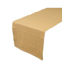 Pinstripe Tablerunner c. yellow 50x140cm