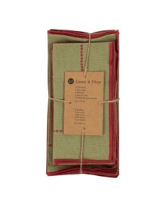 Gina Keukenset 35x50/40x40cm groen (set of 8) 