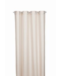 Sparkle gordijn beige 140x260cm (8 rings)