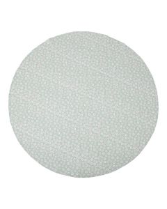 Daisy flowers Tablecloth Textile green round 160cm