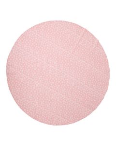 Daisy flowers Tablecloth Textile pink round 160cm