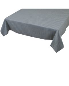 Pinstripe Tablecloth Textile green blue 140x300cm 