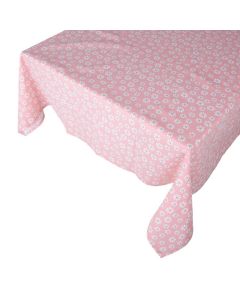 Daisy flowers Tablecloth Textile pink 140x250cm 