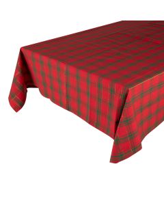 Wonder Christmas Nappe textile or vert rouge 140x250cm 