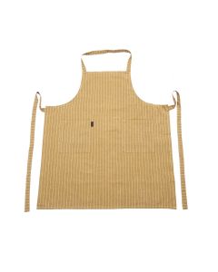 Pinstripe Schort geel 75x90cm 