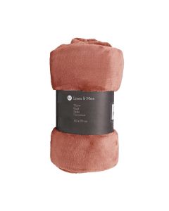 Marmaris Plaid pink 130x170cm (rolled)