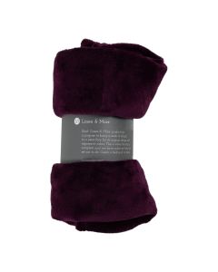 Marmaris Plaid Viola 130x170cm (rolled)